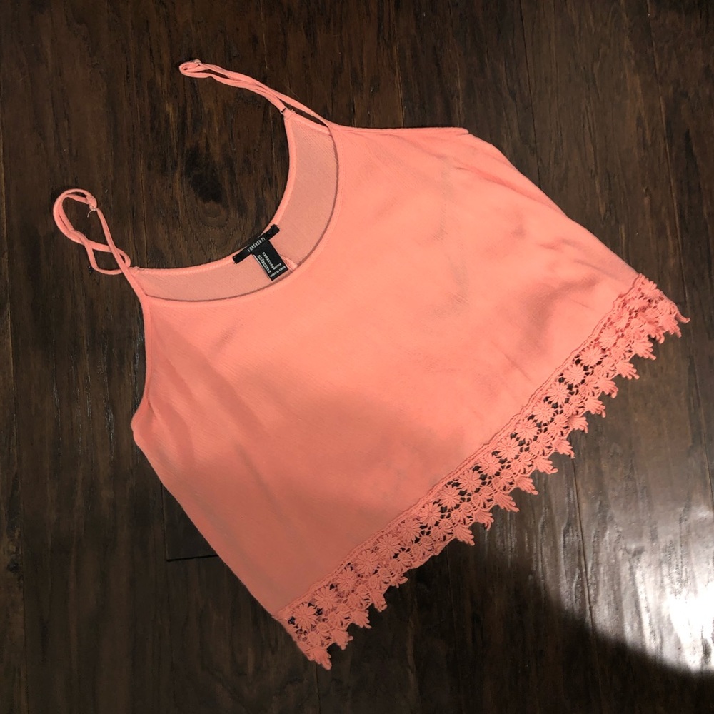 Peach tank top